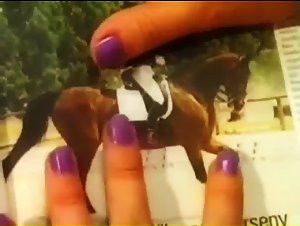 The Blonde Saloon Babe Fucks Her Dog and a Horse