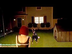 orgasm with a dog