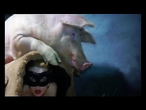 Dog fucking woman and extreme sex