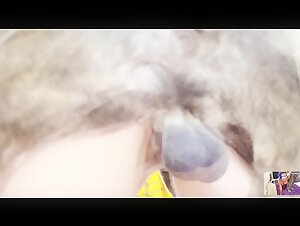 alison and her dog sucking