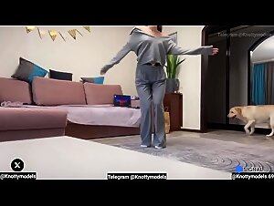 Women fuck their dogs for fun in this porn scene