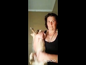 Animal Instinct: Woman Making Love to a Dog