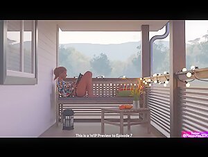 intimate moments with her dog