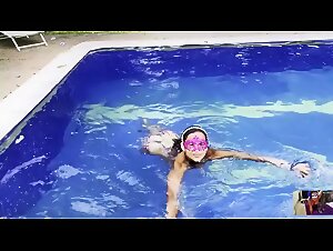 The slut sucker takes the dog into account in an erotic intense session