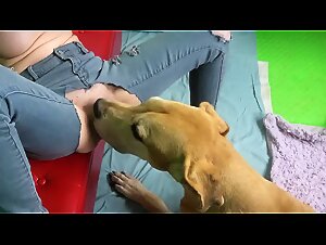 A Girl in Love with Her Dog Boyfriend