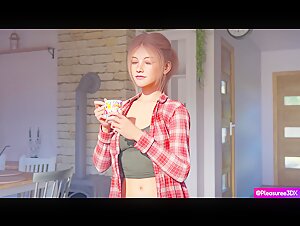 intimate moments with dog