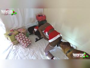  Horny Nude Blonde Girl Sex with Dog