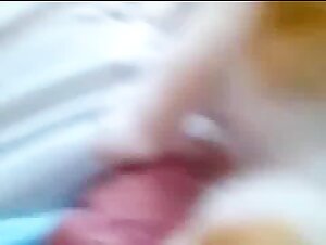 intimate moment with dog