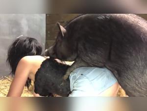 Denise Frazier, the woman who loves her dog